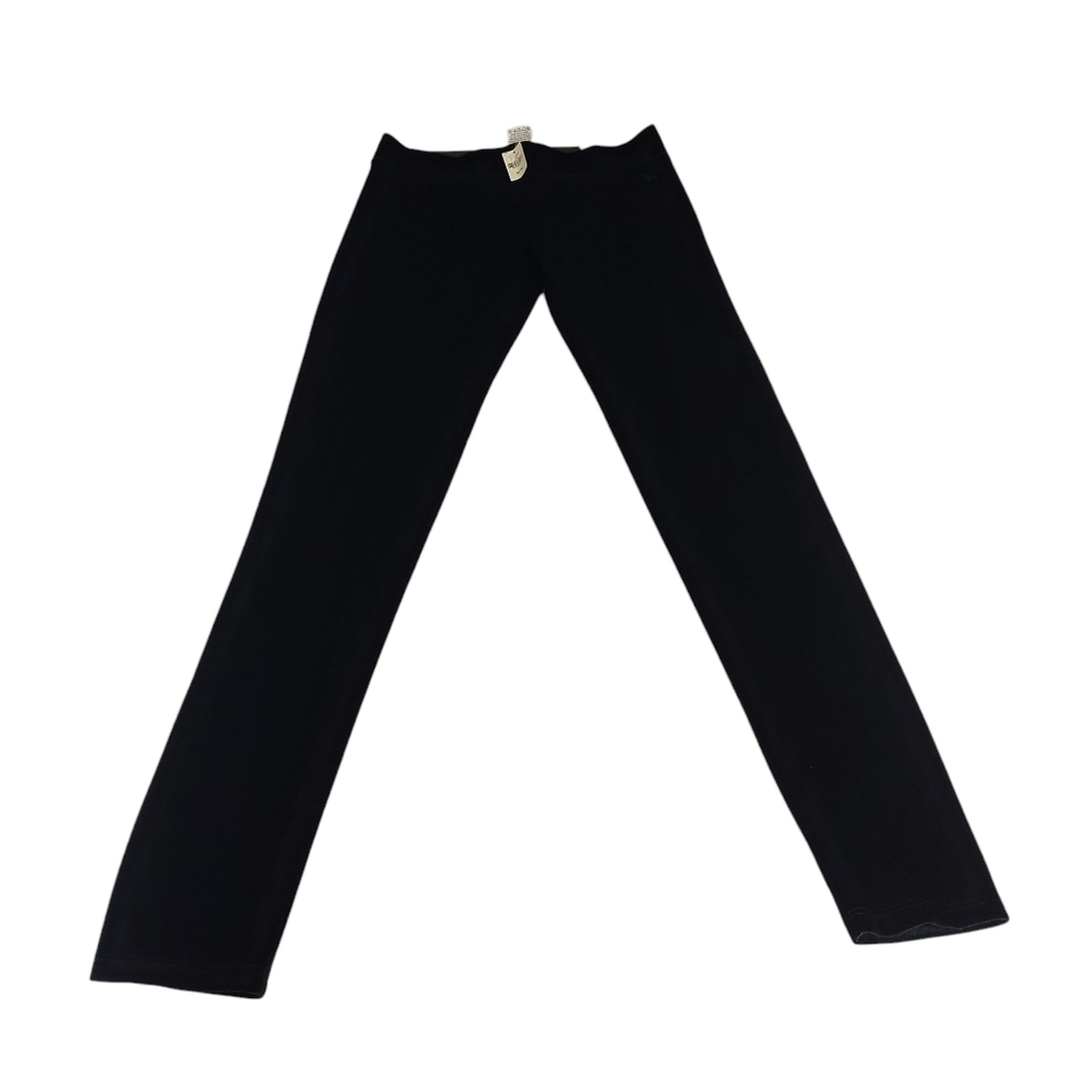 PINK Victoria’s Secret Women’s Embroidered Velvet Black Leggings Plants Sz M NWT - Picture 3 of 11